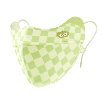 Dopamino kaukė nuo saulės moterims, apsauganti nuo ultravioletinių spindulių, maža, kvėpuojanti, vėsi ledo šilko kaukė, skirta akims, apsauganti nuo saulės.