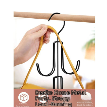 Πολυλειτουργική μεταλλική θήκη με γάντζο, τσάντα, κασκόλ, ζώνη, γραβάτα, αξεσουάρ ρούχων, φινίρισμα, ράφι υλικού