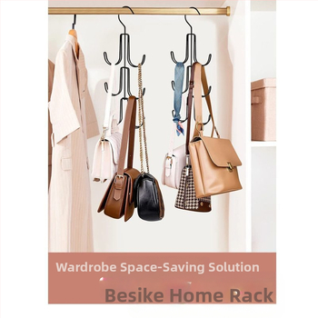 Πολυλειτουργική μεταλλική θήκη με γάντζο, τσάντα, κασκόλ, ζώνη, γραβάτα, αξεσουάρ ρούχων, φινίρισμα, ράφι υλικού