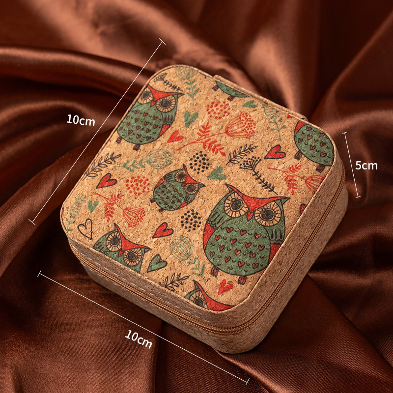 Retro nešiojama papuošalų dėžutė, maži auskarai, žiedai, karoliai, antioksidacinė rankų darbo papuošalų laikymo dėžutė, kelioninė, antikvarinė, išskirtinė