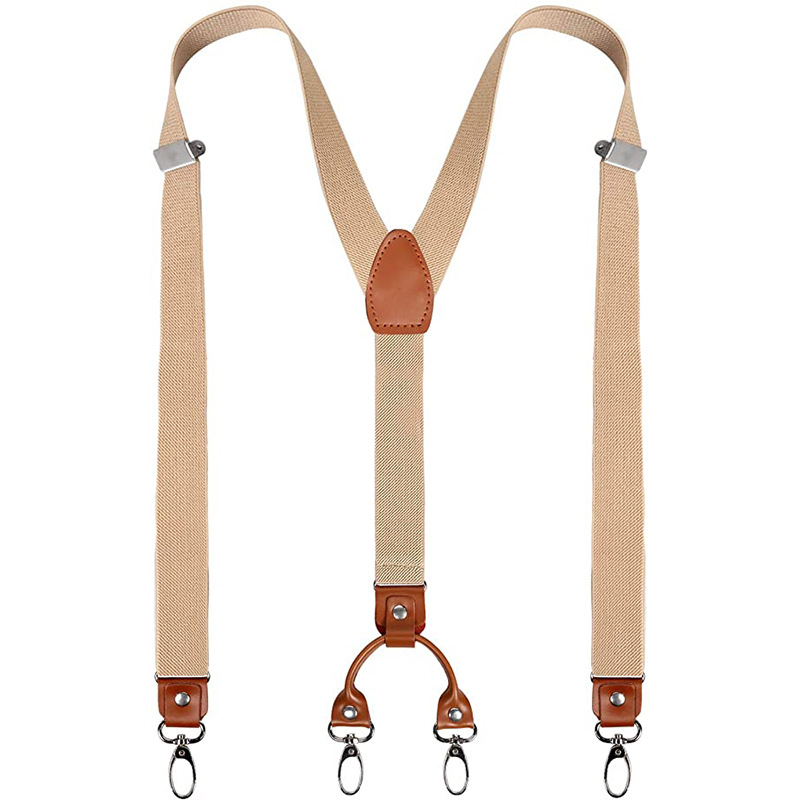 2,5 cm džinsų kabliuko sagtis su Y formos petnešomis, 4 segtukai, suaugusiųjų marškiniai, kostiumas, kombinezonai, aksesuarai, petnešos