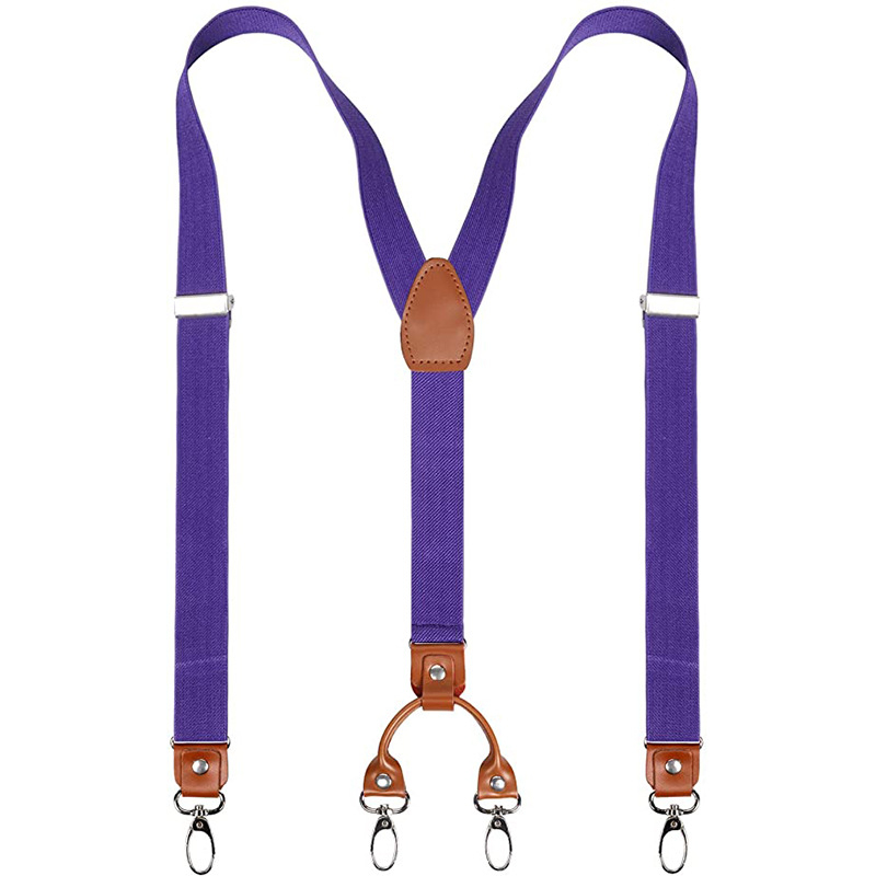 2,5 cm džinsų kabliuko sagtis su Y formos petnešomis, 4 segtukai, suaugusiųjų marškiniai, kostiumas, kombinezonai, aksesuarai, petnešos