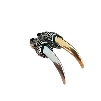 Taiyin drakono letenos karoliai vyrams, agresyvus personalizuotas smaigalio pakabukas, madingas vyriškas raktikaulio pakabukas, kūną ginantis papuošalas, derantis prie drabužių