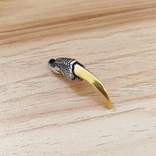 Taiyin drakono letenos karoliai vyrams, agresyvus personalizuotas smaigalio pakabukas, madingas vyriškas raktikaulio pakabukas, kūną ginantis papuošalas, derantis prie drabužių