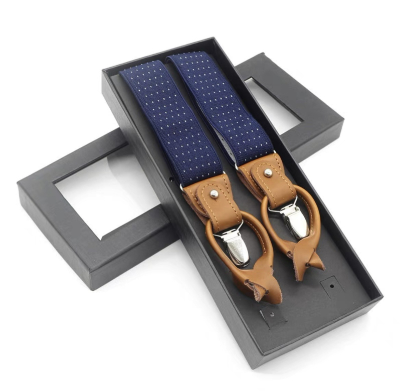 Curea de umăr anti-alunecare pentru bărbați, curea de pantaloni pentru costum, curea de suspendare, în cutie transfrontalieră, pentru adulți, cu dublă utilizare, curea pentru suspendere