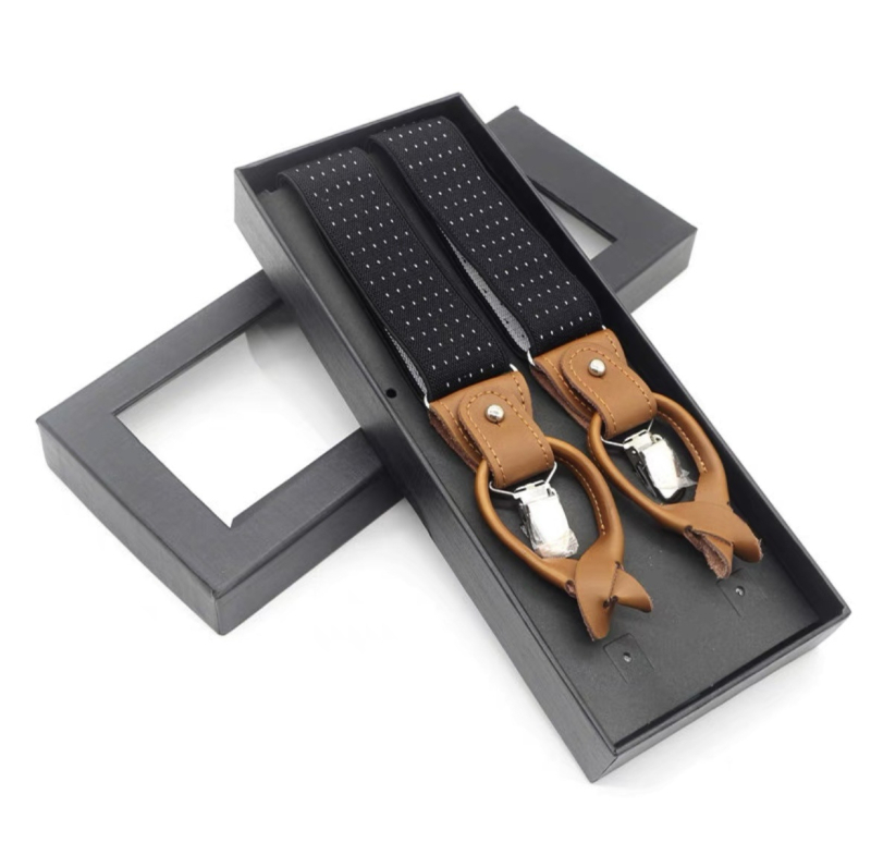 Curea de umăr anti-alunecare pentru bărbați, curea de pantaloni pentru costum, curea de suspendare, în cutie transfrontalieră, pentru adulți, cu dublă utilizare, curea pentru suspendere