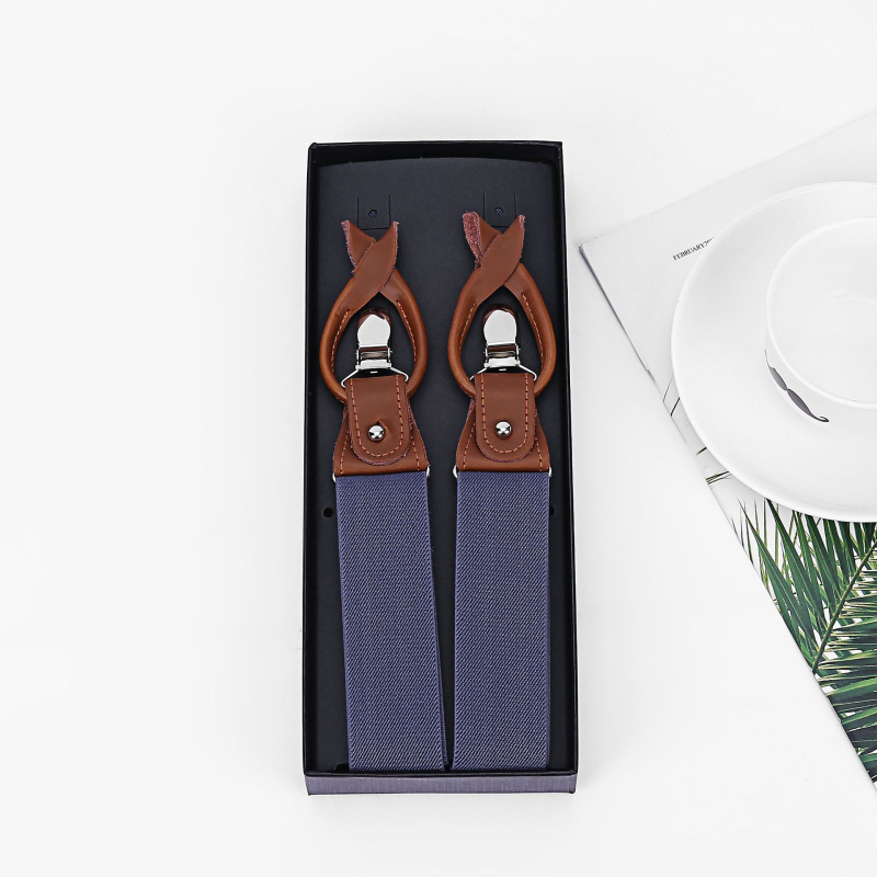 Curea de umăr anti-alunecare pentru bărbați, curea de pantaloni pentru costum, curea de suspendare, în cutie transfrontalieră, pentru adulți, cu dublă utilizare, curea pentru suspendere