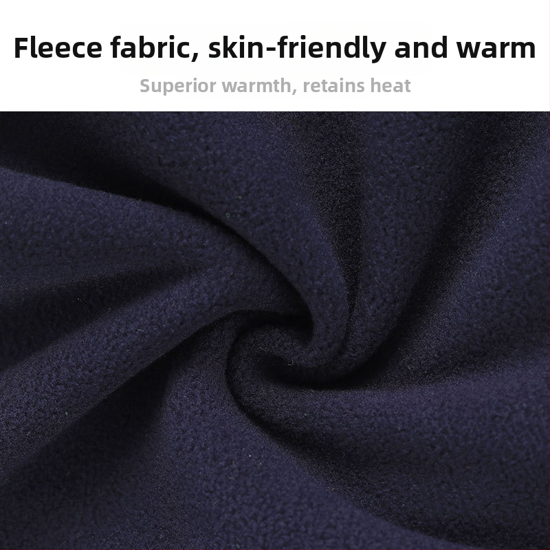 Amazon Wazan Есенно-зимна топла ветроустойчива маска за езда на открито, светлоотразителна лента за нощно каране, студоустойчива закопчалка за врата, топла шапка