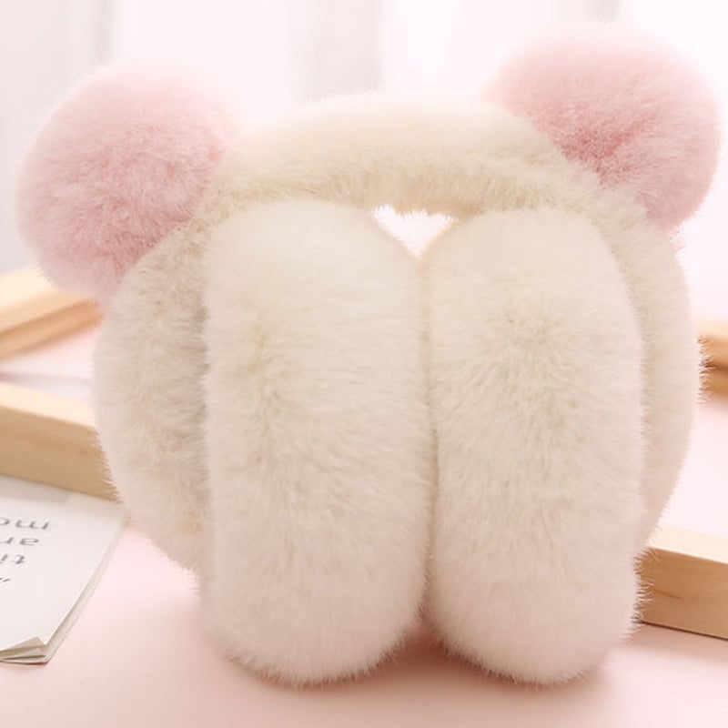 Apărătoare pentru urechi femei iarna drăguț pliabil simplu ureche acoperire ureche protecție stil coreean ureche cald plus antigel căști calde student la modă