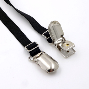 Ζαρτιέρα με 3 δαχτυλίδια για τα πόδια, μεταλλική αγκράφα με κλιπ για τα πόδια, ανδρικό και γυναικείο επίσημο πουκάμισο, αντιολισθητικό, αντιρυτιδικό κλιπ, καλσόν με 2 ζαρτιέρες