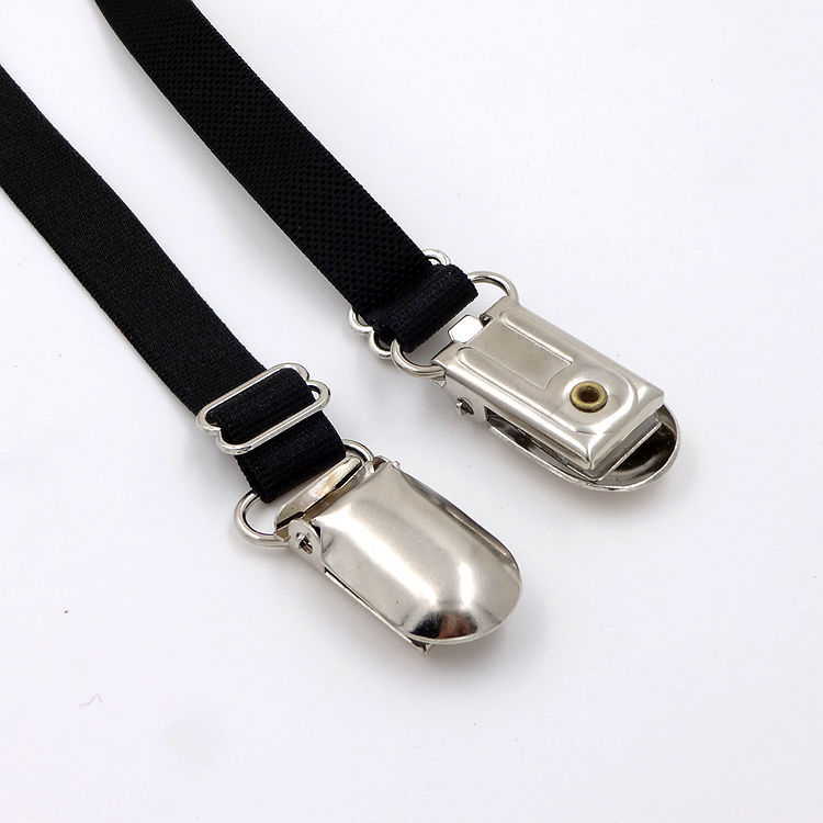 3 inele pentru picior, portjartier, curea cu cioc de rață, cataramă metalică, pentru bărbați și femei, cămașă formală, antiderapantă, clip antirid, portjartier, ciorapi 2