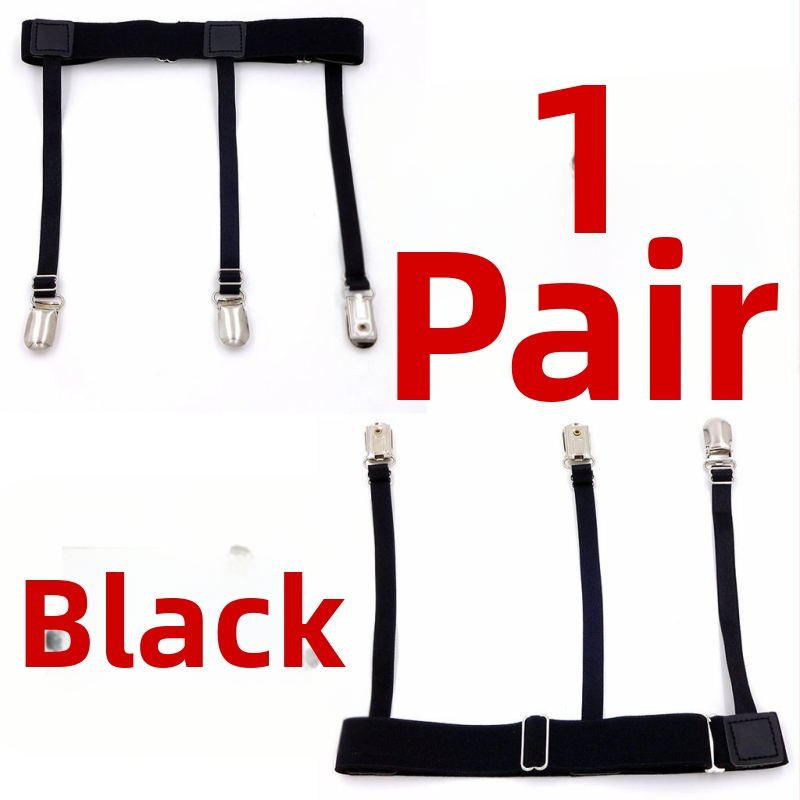 3 inele pentru picior, portjartier, curea cu cioc de rață, cataramă metalică, pentru bărbați și femei, cămașă formală, antiderapantă, clip antirid, portjartier, ciorapi 2