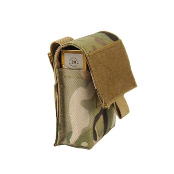 „Edc Outdoor Tactical“ kūrybinis 20 cigarečių dėklų rinkinys, kompaktiškas žiebtuvėlio cigarečių dėklo maišelis, nešiojamas lauko krepšys