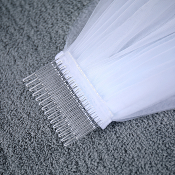 Zhang Xinyuova lagana luksuzna vjenčanica sa satenskim rubom, duga 3 m, proširena pređa, jednostavna elegantna traka