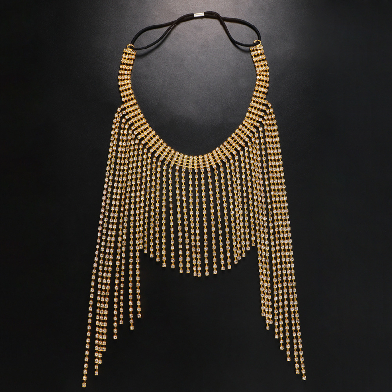 Prabangus europietiškas ir amerikietiškas sprogimų plaukų diržas su kutais, tarpvalstybiniai papuošalai, madingi etninio stiliaus cirkonio kaktos grandinėlės galvos juosta