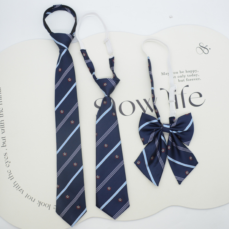 JK kaklaraištis, studentė, japoniško stiliaus, korėjietiško stiliaus, kolegijos stiliaus, užtrauktuku be mazgų, uniforma, uniformos aksesuarai, kaspinas, madinga raudona spalva.