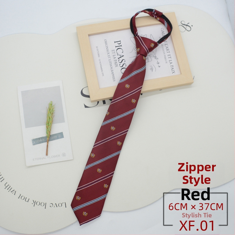 JK kaklaraištis, studentė, japoniško stiliaus, korėjietiško stiliaus, kolegijos stiliaus, užtrauktuku be mazgų, uniforma, uniformos aksesuarai, kaspinas, madinga raudona spalva.