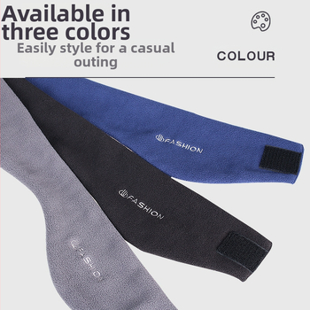 Κορδέλα προστασίας αυτιών για άνδρες, χειμωνιάτικη ζεστή κορδέλα μαλλιών από πολικό φλις, υπαίθρια αθλήματα, τρέξιμο, ιππασία, μαντήλι περιορισμού