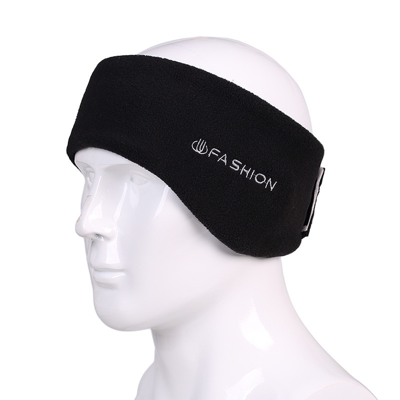 Κορδέλα προστασίας αυτιών για άνδρες, χειμωνιάτικη ζεστή κορδέλα μαλλιών από πολικό φλις, υπαίθρια αθλήματα, τρέξιμο, ιππασία, μαντήλι περιορισμού