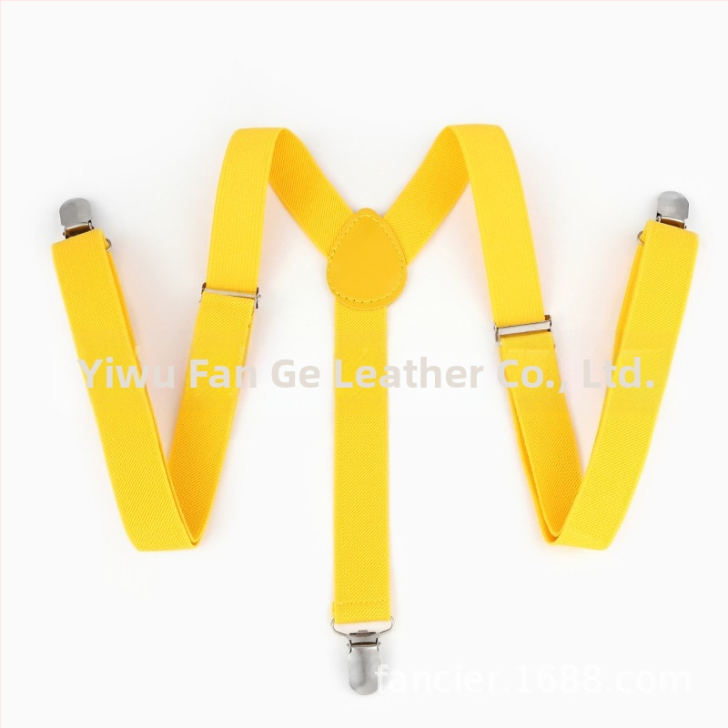 Madingos, laisvalaikio stiliaus, elastinės petnešos su trimis segtukais, vienspalvės, reguliuojamo ilgio, unisex, tiesūs plaukai.