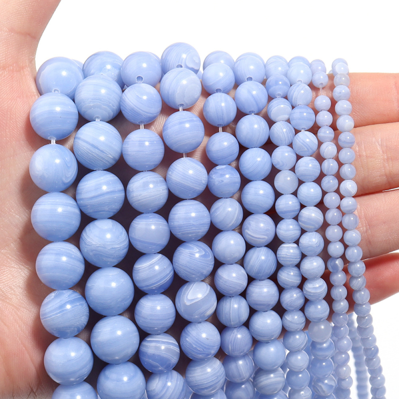 Határokon átnyúló forrásból származó szintetikus lila achát gyöngyök levendula csíkos achát kerek gyöngyök, barkácsolt ékszerek és kiegészítők