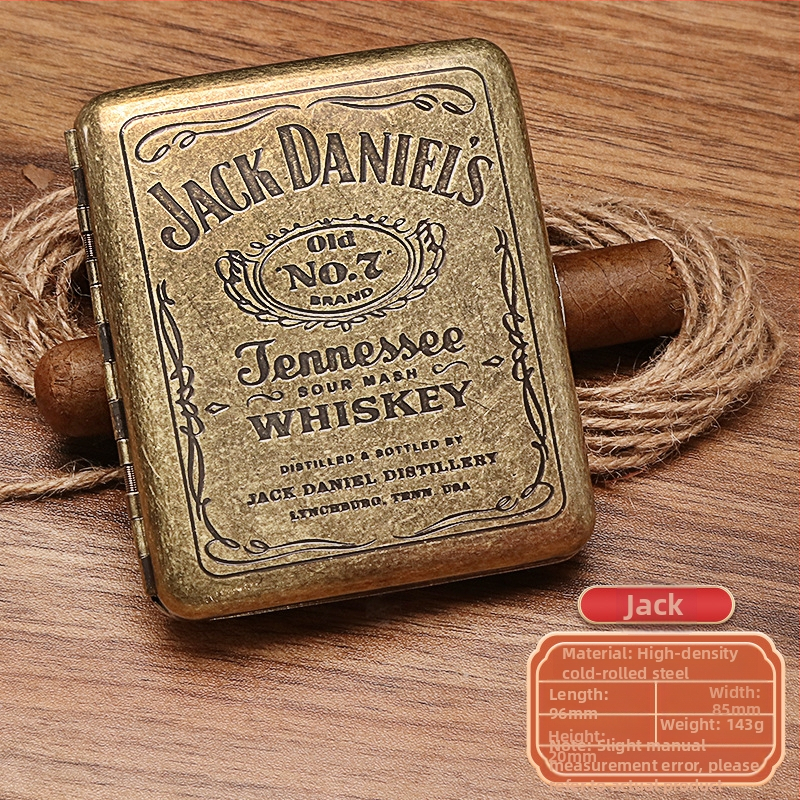 Naujas metalinis dvipusis atverčiamas 20 cigarečių dėklas bronzinės gėlės formos automatinis nešiojamas cigarečių dėklas, parduodamas sandėlyje, didmeninė prekyba gamykloje