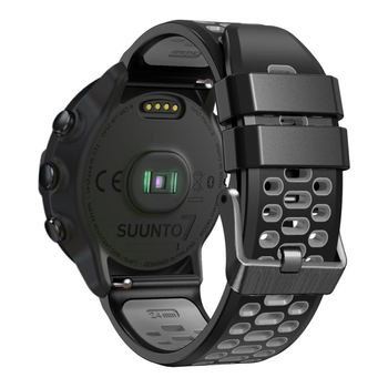 Нов продукт, приложим за songtuo Suunto7D5 songtuo 9spartan спортен часовник с двуцветна силиконова дишаща каишка 9
