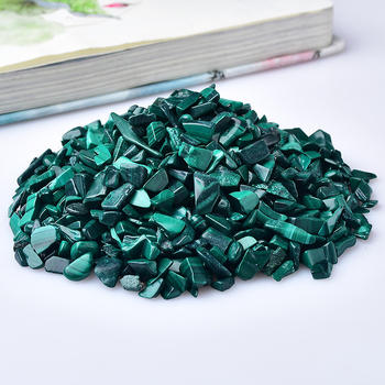 Gamyklos gamintojai malachito žvyro didmeninė apyrankė, karoliai, degaussing parduotuvė, žuvų bakas, užpildytas krištolo pagalvė