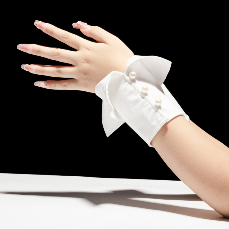 Piiriülesed Amazoni puuvillased käevarrukad, grupi esinemise aksessuaarid, meeste ja naiste varrukad, kätised, randmevarrukad, kaunistused, madala käevarrukaga varrukad