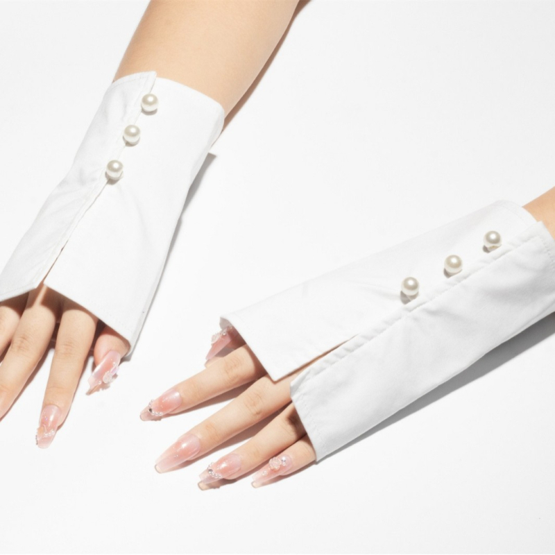 Piiriülesed Amazoni puuvillased käevarrukad, grupi esinemise aksessuaarid, meeste ja naiste varrukad, kätised, randmevarrukad, kaunistused, madala käevarrukaga varrukad