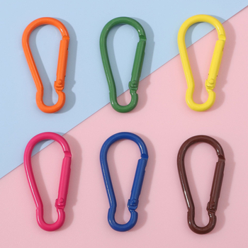 Χρώμα κολοκύθας σε σχήμα κράματος Βαφή αλυσίδας άνοιξη μπρελόκ DIY κοσμήματα χειροποίητα σακίδιο πόρπη αξεσουάρ υλικό