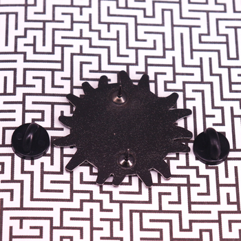 Insigna cu sigla trupei rock, personalitate la modă, rucsac, decorativ, guler, pin