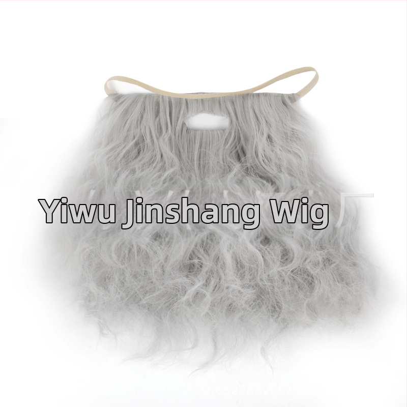 Хелоуин перука брада брада Гандалф брада косплей брада реквизит