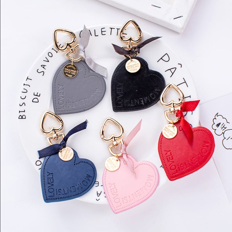 Ключодържател от кожа Love Candy Color кожена чанта аксесоари многоцветен ключодържател