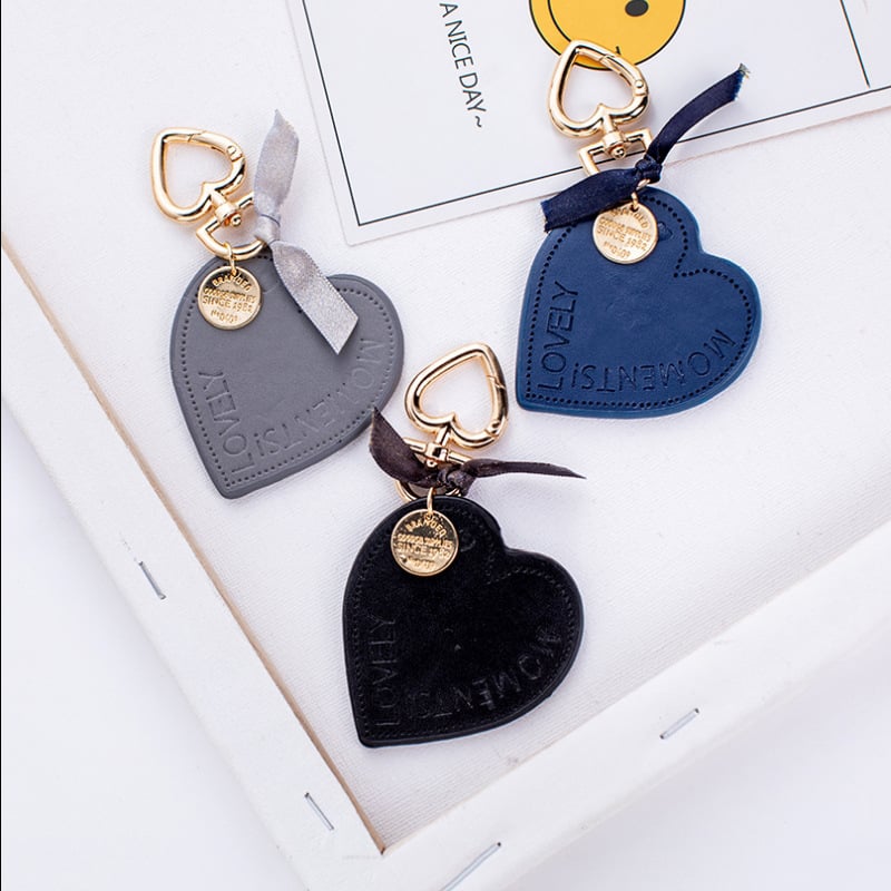 Ключодържател от кожа Love Candy Color кожена чанта аксесоари многоцветен ключодържател