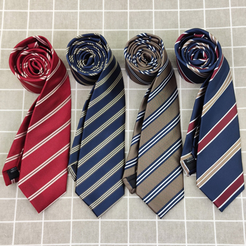 Нови цветове, съчетаващи се с мъжки и женски студенти, японски JK вратовръзки за ръце, раирани с висока плътност на плат, съчетаващи се с униформа DK Photography