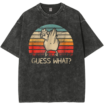 Amazon Independent Station Κοντομάνικο μπλουζάκι για γυναίκες Πλυμένο και φθαρμένο American Street Ευρωπαϊκά και αμερικανικά μεγέθη Εξαγωγή Χονδρική Εθνική τάση