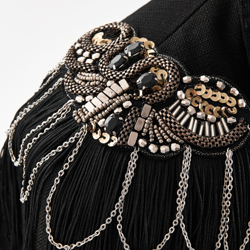 Kolokācijas uzvalks, vakarkleita, pušķu rotaslietas, Paulette, roku darbs, krelles, kolokācijas uzvalks, apģērbs zēniem un meitenēm, krūšu daļa