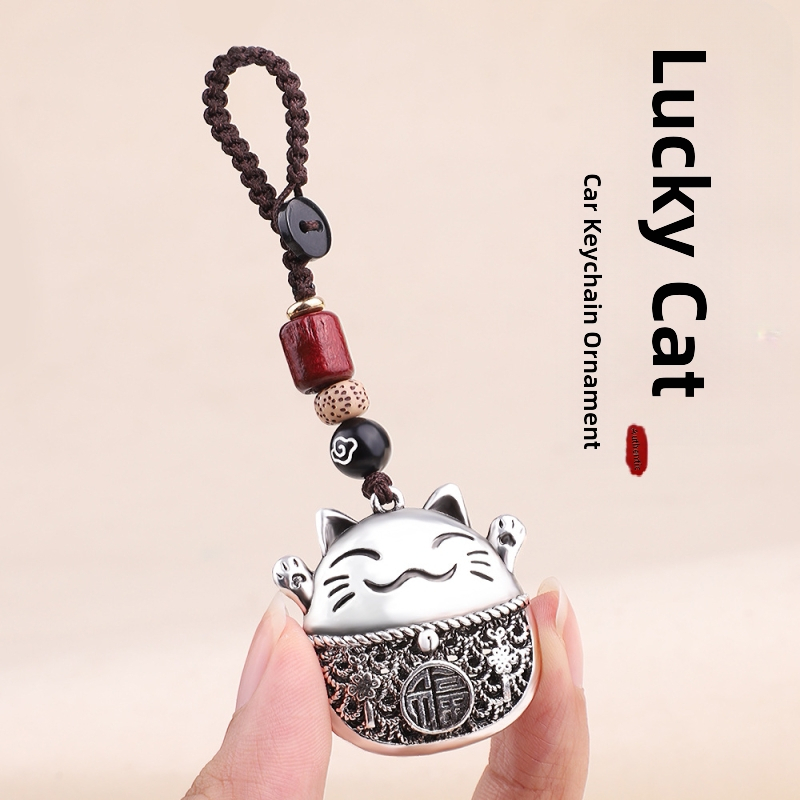 Prívesok na kľúče od auta so zliatinou zinku, strieborný prívesok na kľúče od auta, luxusný darček k narodeninám, prívesok do auta