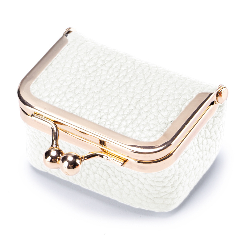 Ehtne nahk, kompaktne kuldkott, teemantsõrmuste hoiukott, minisõrmus, kaelakee, kõrvarõngad, ehtekarp, münt, rahakott