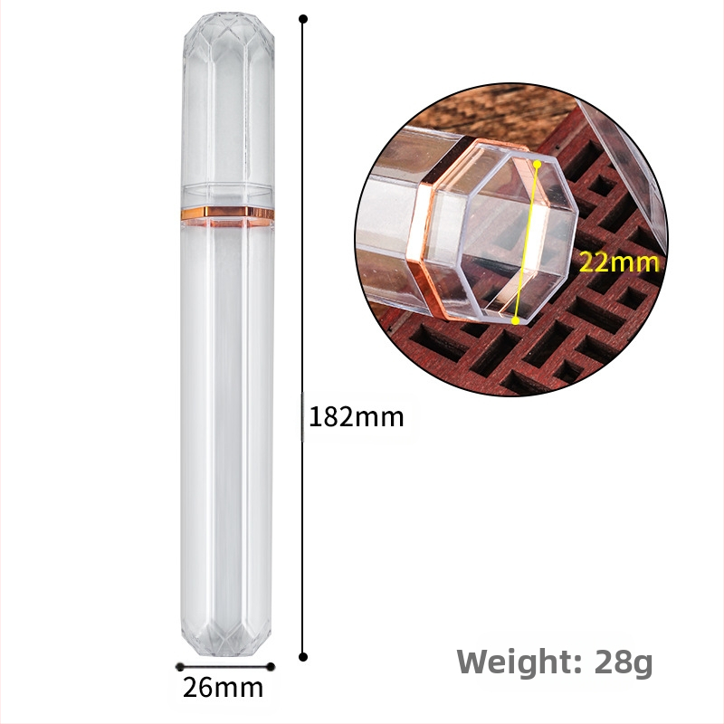Прозрачна пластмасова тръбичка за пури, преносима хидратираща тръбичка за пури, защитен капак, кутия за овлажнител за пури, комплект за пушене