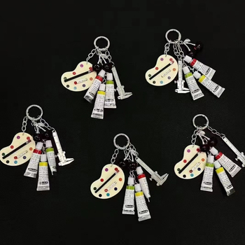 Πολύχρωμο κρεμαστό κόσμημα τσάντας χρωστικών ουσιών DIY δαγκάνα κερασιάς Ins δημιουργικό κρεμαστό κόσμημα κινητού τηλεφώνου υψηλής χρωματικής αξίας μπρελόκ κρεμαστό κόσμημα