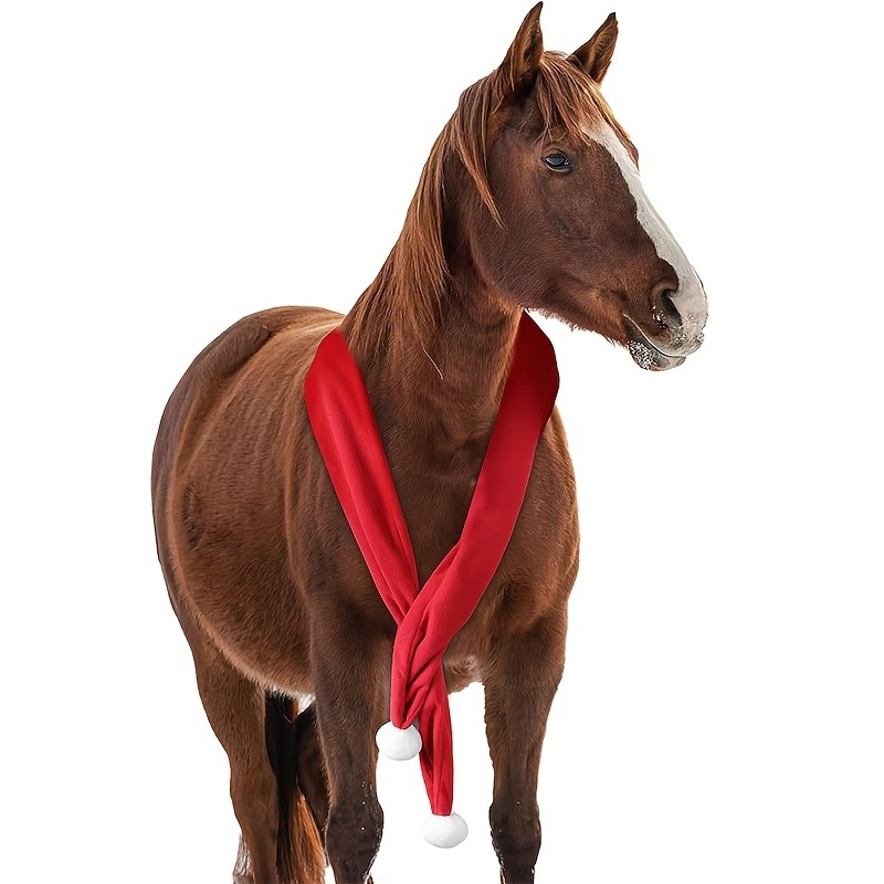 Jõulud välismaal jooksmiseks, hobusetooted, hobuse jalgadega salli soe kaunistus, pühadetoodete märgistamine