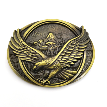 Piiriülene kuummüük tsingisulamist kotkapandlaga retro vabaaja vööpandlaga lääne kauboi sile pandla