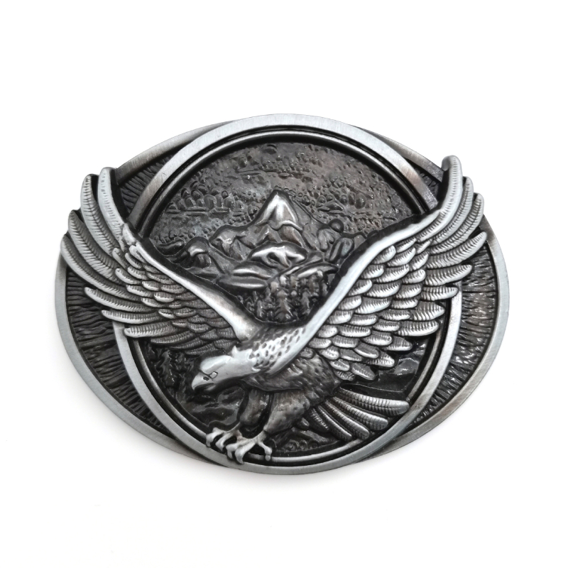 Piiriülene kuummüük tsingisulamist kotkapandlaga retro vabaaja vööpandlaga lääne kauboi sile pandla