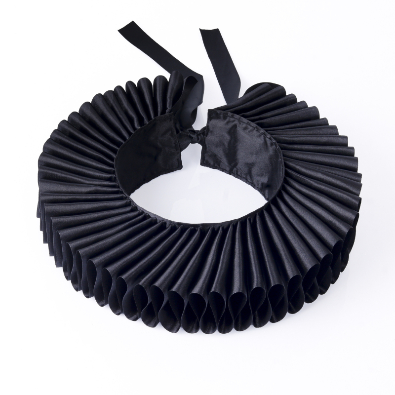 Rankų darbo aristokratiškas meno rūmų dirbtinis raff stiliaus apkaklis, retro stiliaus apykaklė, Coldplay fotografijos vestuvių aksesuarai, rekvizitai