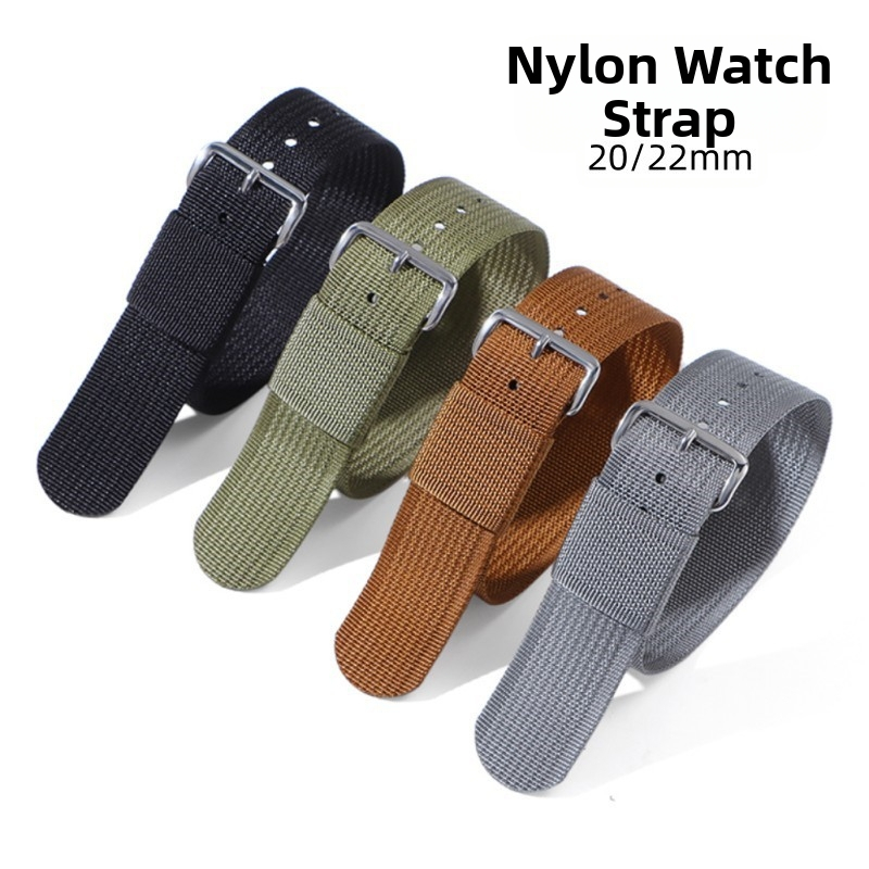 Naujas austas nailono dirželis tinka „Huawei GT Seiko No.5 Water Ghost“ laikrodžiui, kurio nailono dirželis yra 20/22 mm.