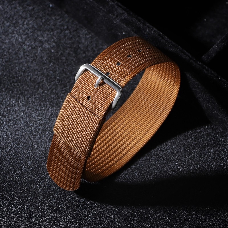 Naujas austas nailono dirželis tinka „Huawei GT Seiko No.5 Water Ghost“ laikrodžiui, kurio nailono dirželis yra 20/22 mm.