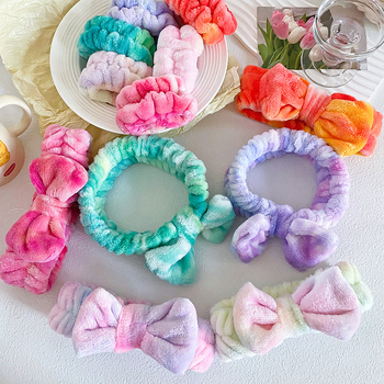 Euroopa ja Ameerika piiriülene vibuga näopesu peapaelaga käepaelte komplekt naistele, pesemis- ja niiskuskindel spordile mõeldud higi pühkiv koomiksikujuline juuksepael käevõru