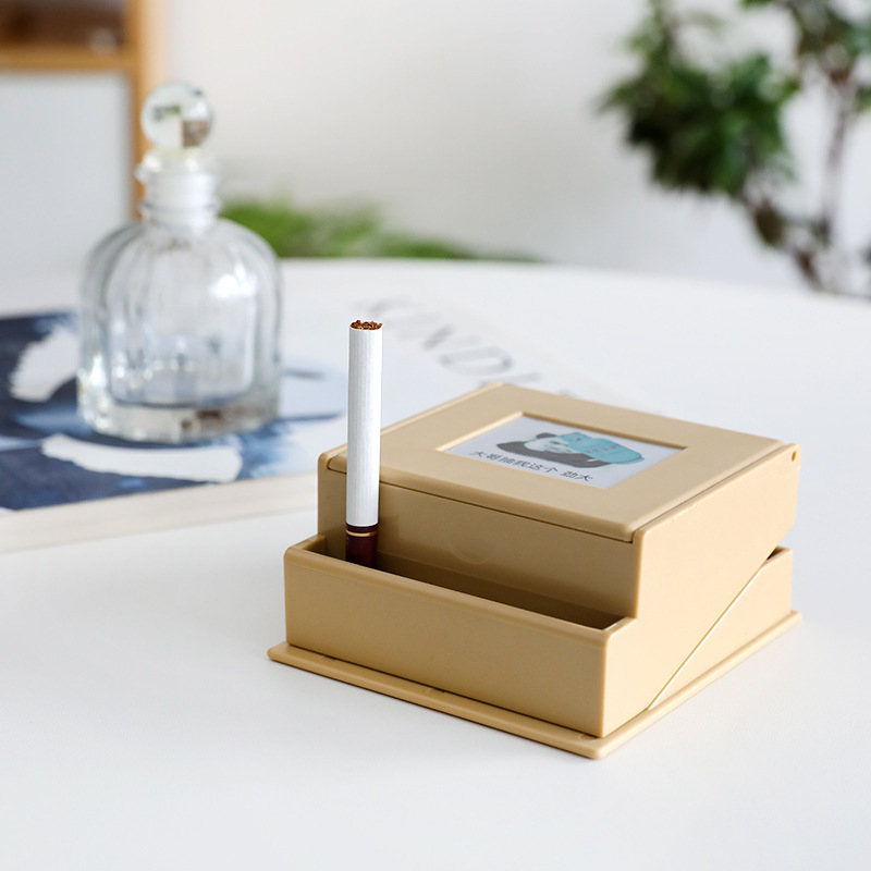 Cigarečių dėklas automatinis cigarečių spragtukas automobilinė laikymo dėžė stalui arbatos staliukui laikyti apdailos presas cigarečių dėklui didmeninė prekyba